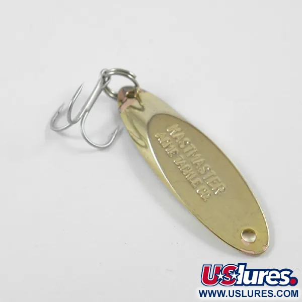 Vintage Acme Kastmaster , 1/4oz Gold fishing spoon #2385