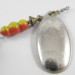 Vintage   Mepps Aglia 4 dressed (bucktail), 1/3oz Nickel spinning lure #2394