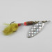 Vintage   Mepps Aglia Long 2 Dressed, 1/4oz Nickel spinning lure #2396