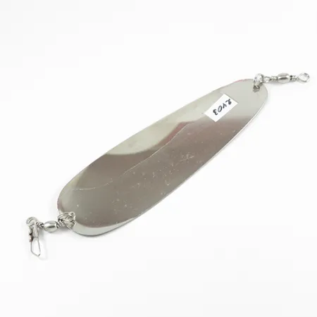 Vintage Shasta Tackle Sling Blade Dodger, 1/2oz Red / Green / Nickel fishing spoon #2403