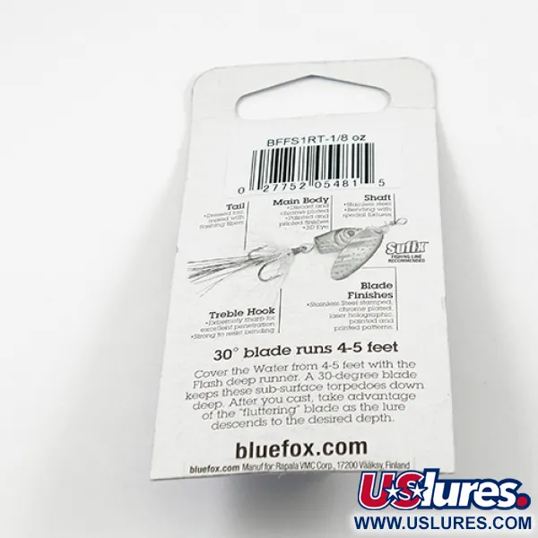 Blue Fox Flash Deep Runner, 1/8oz Trout spinning lure #2413