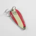 Vintage  Eppinger Dardevle Spinnie, 1/3oz Red / White / Nickel fishing spoon #2424