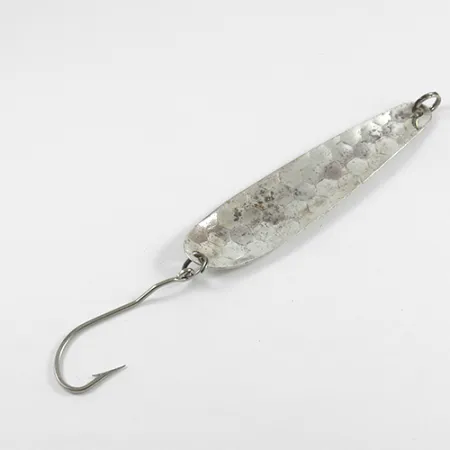 Vintage Len Thompson Northern King 28, 1/2oz Silver (Silver Plated) fishing spoon #2427