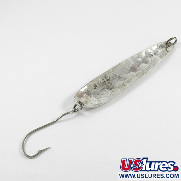 Vintage   Len Thompson Northern King 28, 1/2oz Silver (Silver Plated) fishing spoon #2427