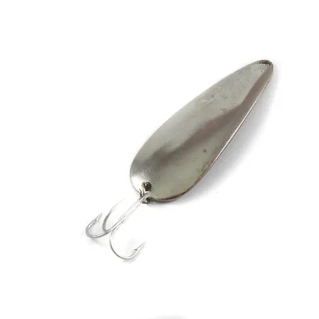 Vintage Etic Toronto Wobbler, 3/5oz Nickel / Copper fishing spoon #2428