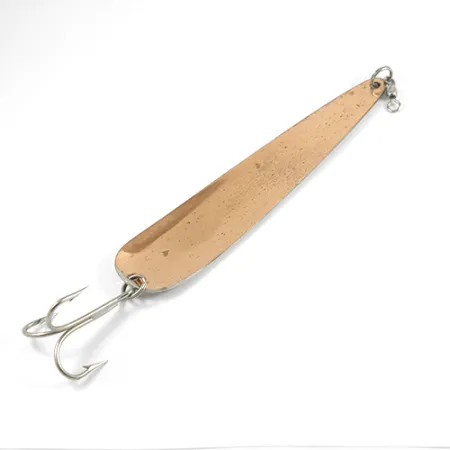 Vintage Northern Miller 9, 1oz Nickel / Copper fishing spoon #2429