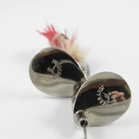 Vintage Hildebrandt Spinners Hildebrandt 3, 1/4oz Nickel spinning lure #2433