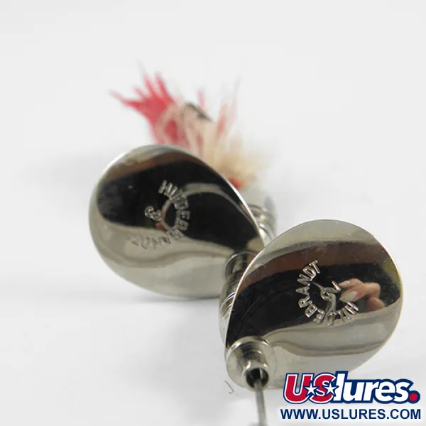 Vintage  Hildebrandt Spinners Hildebrandt 3, 1/4oz Nickel spinning lure #2433