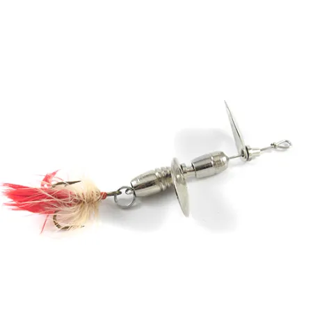 Vintage Hildebrandt Spinners Hildebrandt 3, 1/4oz Nickel spinning lure #2433