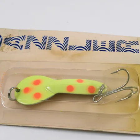 Acme Dazzler, 1/4oz Yellow / Red fishing spoon #2441