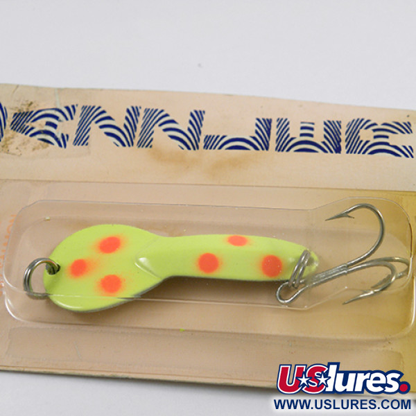   Acme Dazzler, 1/4oz Yellow / Red fishing spoon #2441