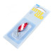  Acme Little Cleo, 1/8oz Red / White / Nickel fishing spoon #2444