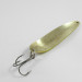 Vintage  Eppinger Dardevle Cop-E-Cat, 3/4oz Five of Diamonds (Yellow / Red / Brass) fishing spoon #2449