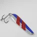 Vintage  Eppinger Dardevle Seadevlet, 1oz Red / Blue / Nickel fishing spoon #2450