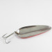 Vintage  Nebco Aqua Spoon, 3/4oz Red / Black / Nickel fishing spoon #2453