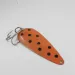 Vintage   Len Thompson #4, 1 1/2oz Red / Black / Brass fishing spoon #2454