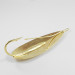 Vintage   Weedless Johnson Silver Minnow, 1oz Gold fishing spoon #2464