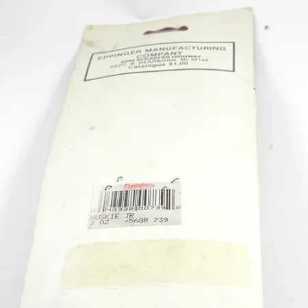 Eppinger Dardevle Huskie Junior, 2oz Green / Nickel fishing spoon #2474