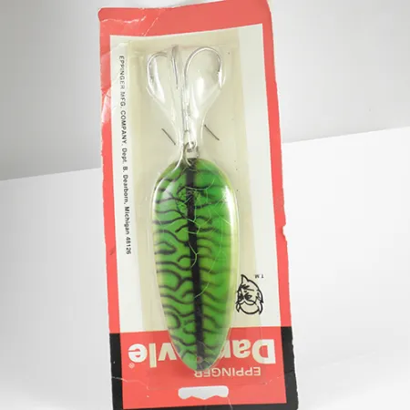 Eppinger Dardevle Huskie Junior, 2oz Green / Nickel fishing spoon #2474