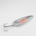 Vintage  Worth Chippewa, 1/2oz Hammered Nickel fishing spoon #2478