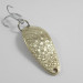 Vintage  Seneca Little Cleo, 1/4oz  Crystal (Golden Crystal) fishing spoon #2483