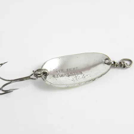 Vintage EGB Kneubuhler Swiss made, 3/16oz Silver / Gold fishing spoon #2502