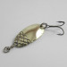 Vintage  EGB Kneubuhler Swiss made, 3/16oz Silver / Gold fishing spoon #2502