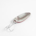 Vintage  Eppinger Dardevle Devle Dog 7600, 1/3oz Red / White / Nickel fishing spoon #2506