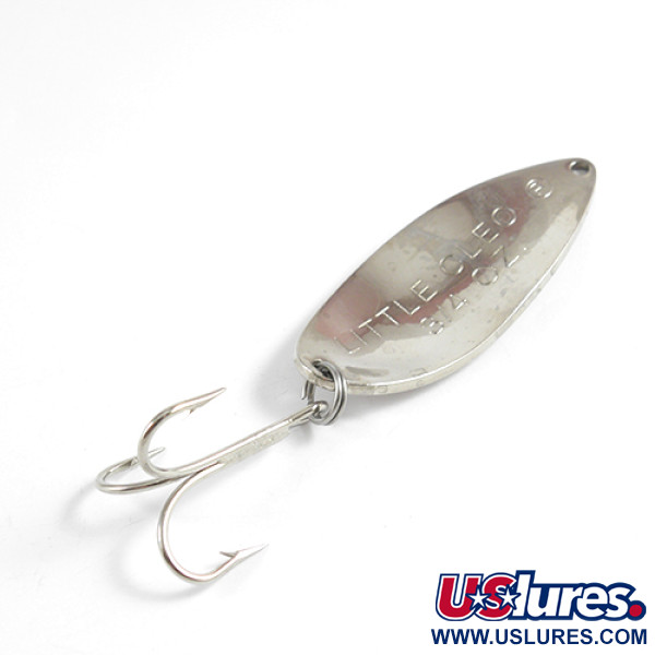 Vintage  Acme Little Cleo, 3/4oz Nickel fishing spoon #2511