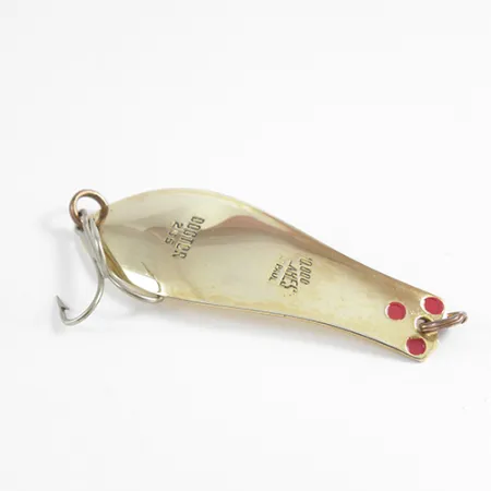 Vintage Prescott Spinner Little Doctor 265, 1/3oz Gold fishing spoon #2515