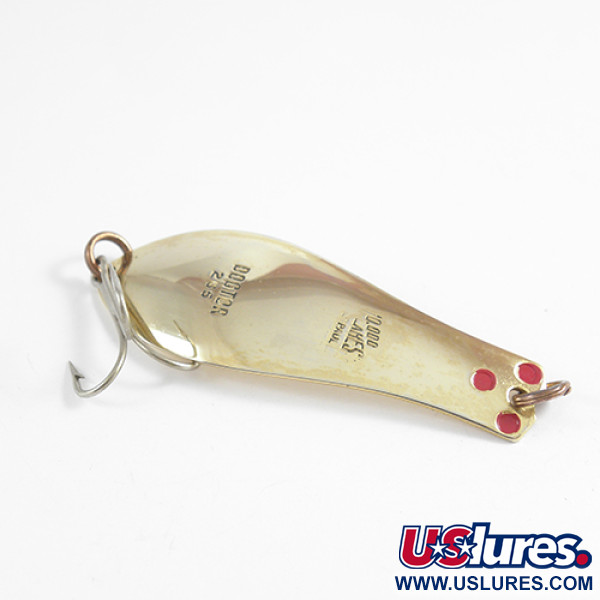 Vintage  Prescott Spinner Little Doctor 265, 1/3oz Gold fishing spoon #2515