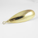 Vintage   Weedless Johnson Silver Minnow, 1/3oz Gold fishing spoon #2533