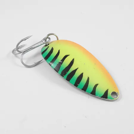 Vintage Seneca Little Cleo (Hula Girl), 1/2oz Fire Tiger fishing spoon #2540