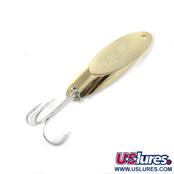 Vintage  Acme Kastmaster , 1/2oz Gold fishing spoon #2553
