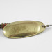 Vintage   Mepps Comet 5 Dressed, 1/2oz Brass / Red spinning lure #2568