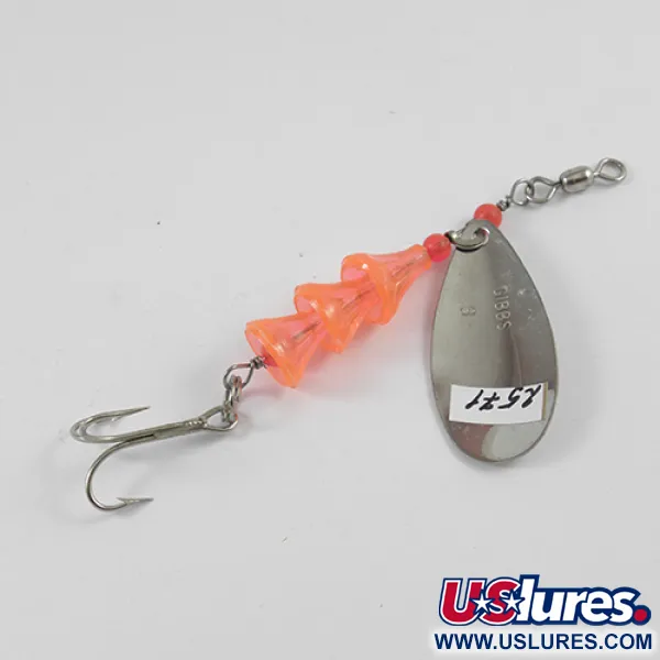 Vintage Gibbs, 1/4oz Nickel spinning lure #2571