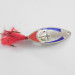 Vintage   Mepps Kriss 3, 1/4oz Silver / Red spinning lure #2573