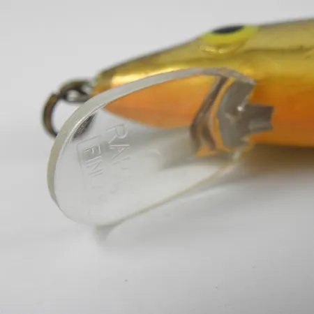 Vintage Rapala Original Floater, 2/3oz Gold fishing lure #2574