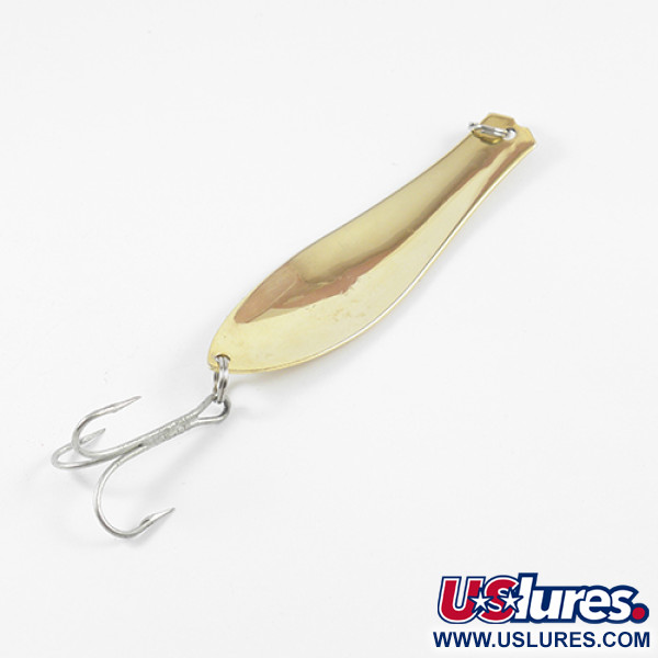 Vintage Prescott Spinner Little Doctor 275, 3/4oz Gold fishing spoon #2582