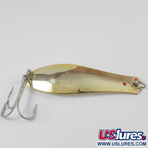 Vintage  Prescott Spinner Little Doctor 275, 3/4oz Gold fishing spoon #2582