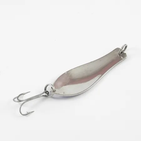 Vintage Prescott Spinner Little Doctor 265, 1/3oz Nickel / Blue fishing spoon #2583
