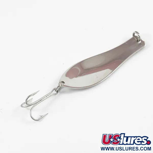 Vintage  Prescott Spinner Little Doctor 265, 1/3oz Nickel fishing spoon #2584