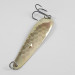 Vintage  Luhr Jensen Diamond King 4, 1/2oz Hammered Gold fishing spoon #2588