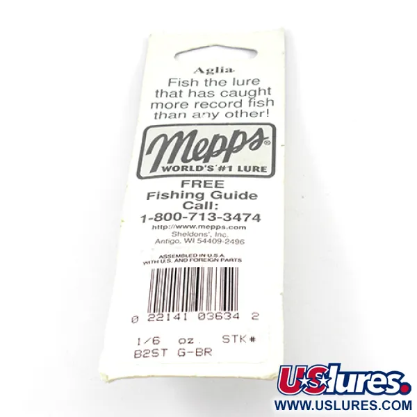 Mepps Aglia 2 dressed squirrel tail