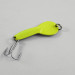 Vintage  Acme Dazzler #2, 1/4oz Yellow / Nickel fishing spoon #2600