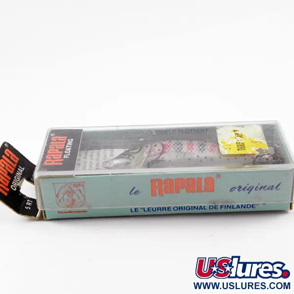 Rapala Original Floater, 3/32oz Rainbow Trout fishing lure #2611