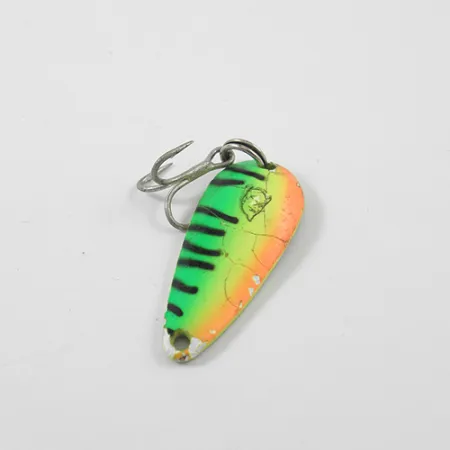 Vintage Eppinger Dardevle Lildevle, 1/8oz Fire Tiger fishing spoon #2615