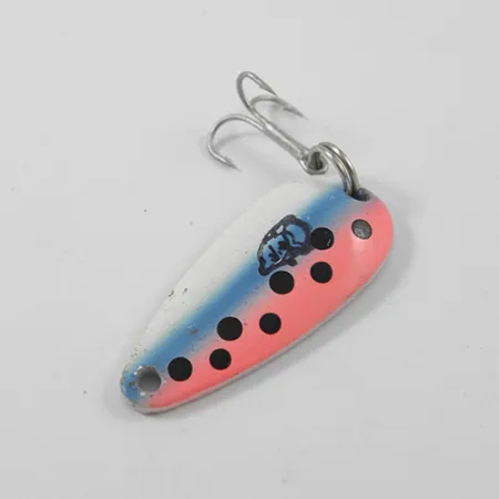 Vintage Eppinger Dardevle Midget, 3/16oz Trout / Nickel fishing spoon #2617