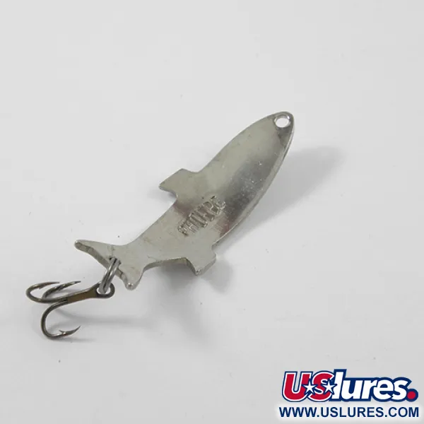 Vintage Acme Phoebe, 3/16oz Nickel fishing spoon #2618