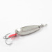 Vintage  Luhr Jensen Krocodile, 1/3oz Rainbow Trout / Nickel fishing spoon #2625